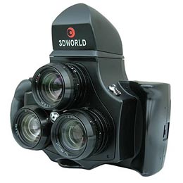 Tri-lens Stereo Camera