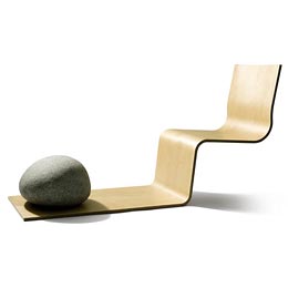 Cantilevered chair