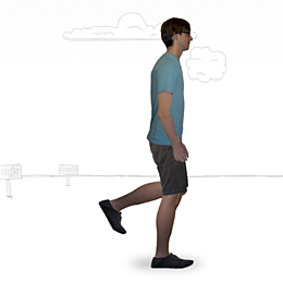 CSS3 Walking Man