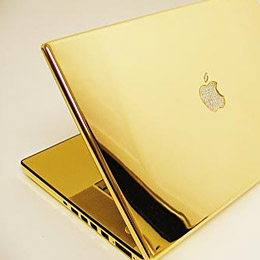 Gold-plated MacBook