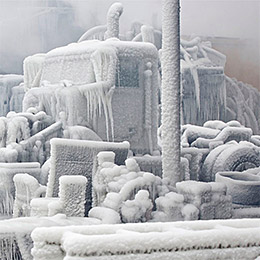 Chicago's Freezing Fire