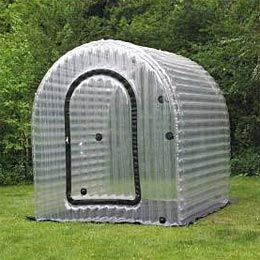 Inflatable greenhouse
