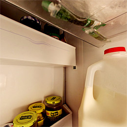 Inside your fridge