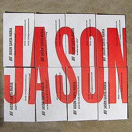 Jason business cards