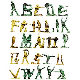 Soldier alphabet