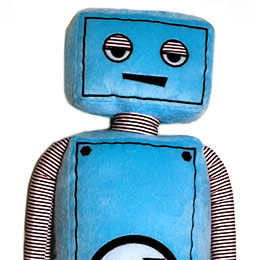 Mellowtron Stuffed Robot