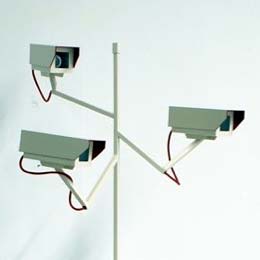Surveillance lamp