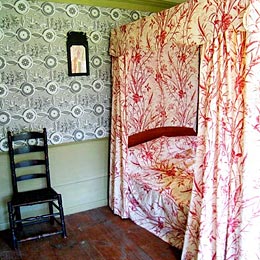 Patterned walls and fabric