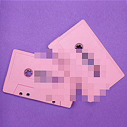 Cassette tape art