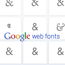 Google Web Fonts v2