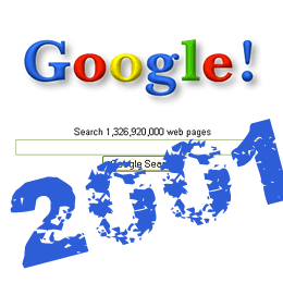Search Google from 2001