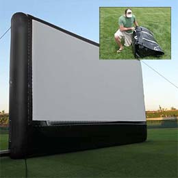 Inflatable screens