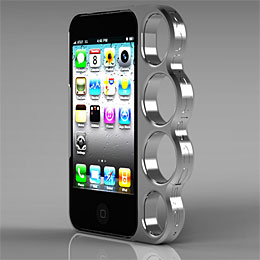 iPhone knuckle duster case