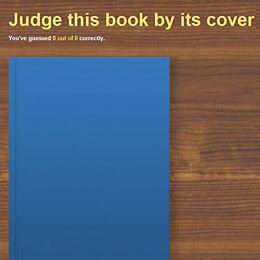 Judge a book by it's cover