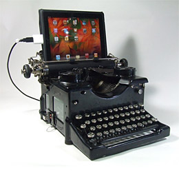 USB Typewriter keyboard
