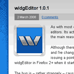 widgEditor 1.0.1